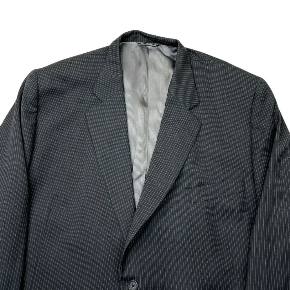 Jack Victor Gray Pinstripe Blazer
